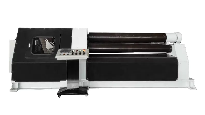 Четырехвалковый гидравлический вальцовочный станок STALEX W12-20x2500