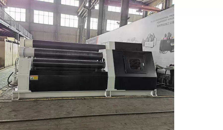 Четырехвалковый гидравлический вальцовочный станок STALEX W12-16x2500